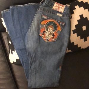 TRBJ Original “Buddha” Pocket Bobby Bootcut
